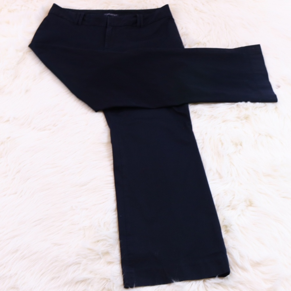 Banana Republic Contoured Fit Black Career Pants